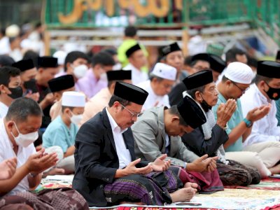 Pemkot Makassar Gelar Shalat Idul Adha 1443/2022 di Lapangan Karebosi Makassar