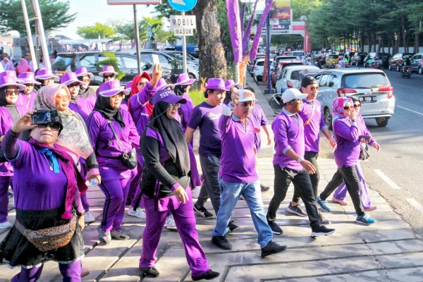 Peringati HUT ke – 85, Ratusan Anggota HIKMA Ikuti Jalan Sehat