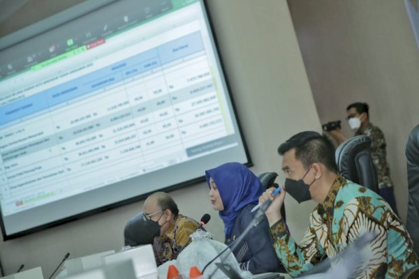 Rakor Monev Wawali Makassar Dorong SKPD Percepat Realisasi Belanja APBD Triwulan ll 2022