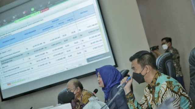 Rakor Monev Wawali Makassar Dorong SKPD Percepat Realisasi Belanja APBD Triwulan ll 2022