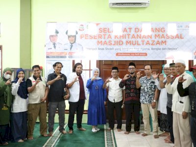 Fatmawati Rusdi Hadiri Khitanan Massal Masjid Multazam, Tingkatkan Kepedulian Warga