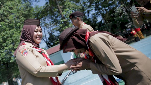 Buka Resmi KMD FIP UNM, Fatma Harap Peserta Jadi Ujung Tombak Gerakan Pramuka