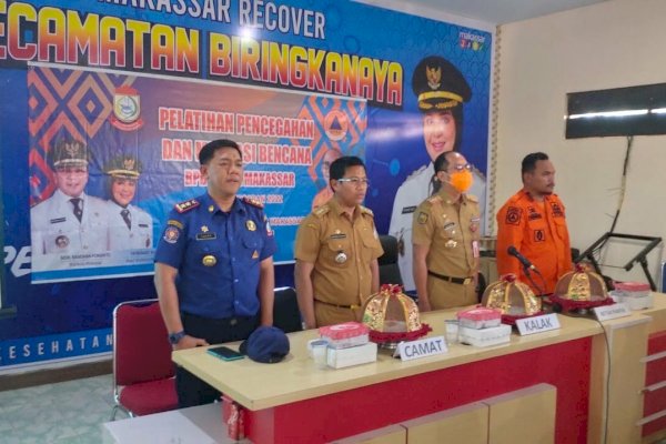 Dukung Longwis, BPBD Makassar Bekali Warga Kemampuan Mitigasi Bencana