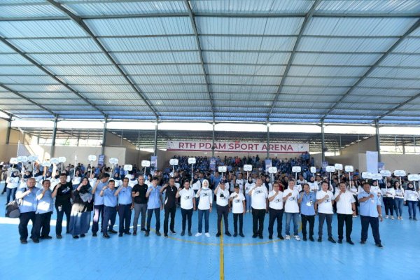 Beni Iskandar Resmi Membuka Turnamen Futsal Jelang HUT PDAM