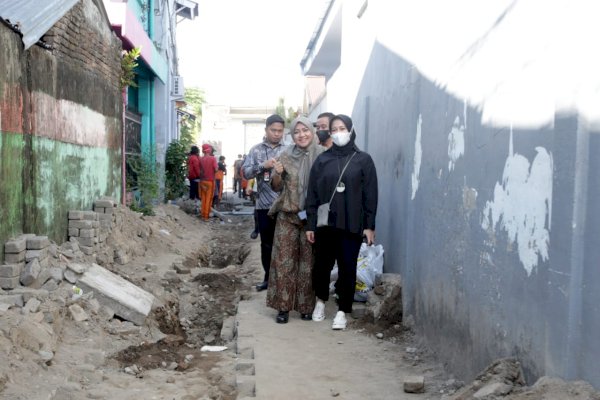 Giliran Longwis Ce&#8217;la-cela Ditinjau Wakil Wali Kota Makassar