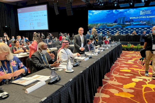 Wali Kota Makassar Diundang Khusus Pada World City Summit 2022 di Singapura