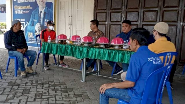 M Yahya &#8211; Camat Tamalanrea Berjumpa, Bahas PKL Sepanjang Perintis Kemerdekaan