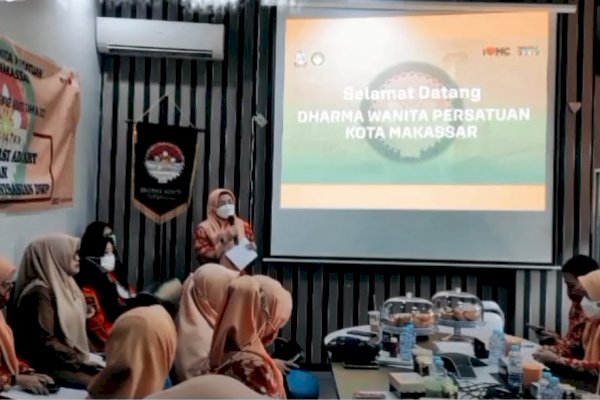 DWP Kota Sosialisasi AD/ART di BPBD Makassar