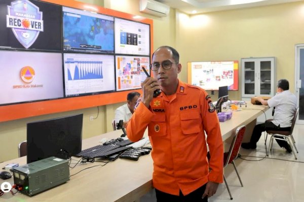 BPBD Makassar Diminta Siaran Langsung Saat di Lokasi Bencana