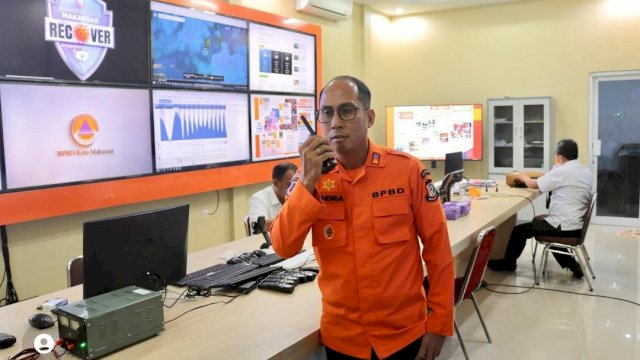BPBD Makassar Diminta Siaran Langsung Saat di Lokasi Bencana