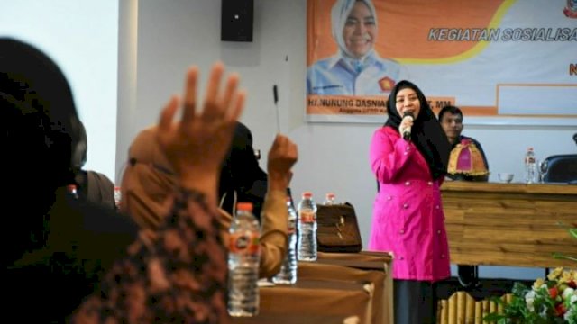 Nunung Dasniar Harap Pemuda Makassar Lebih Kreatif dan Produktif