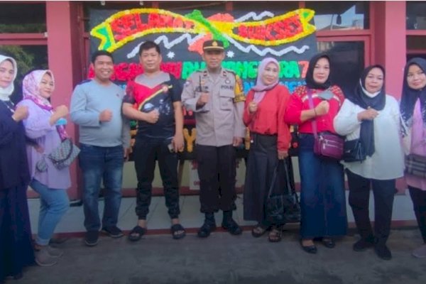 Lurah Layang Beserta Ketua RT/RW Datangi  Polsek Bontoala, Ada Apa ?