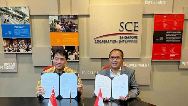 Danny Teken MoU Bersama SCE Temasek Foundation, ASN Makassar Akan Ikut Pelatihan di Singapura