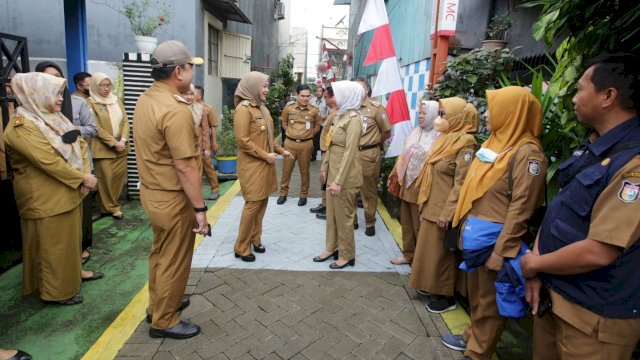 Wakil Wali Kota Makassar Sisir Lorong Wisata Onta Lama, Menyapa Warga Minta Tingkatkan Produktivitas