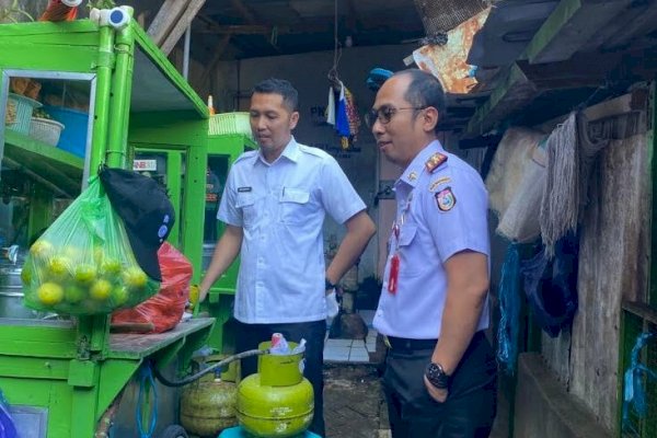 Kalak BPBD Makassar Tinjau Progres Lorong Wisata di Lorong Magenta