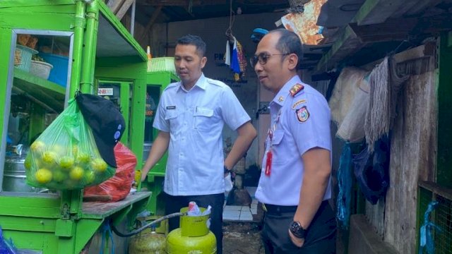 Kalak BPBD Makassar Tinjau Progres Lorong Wisata di Lorong Magenta