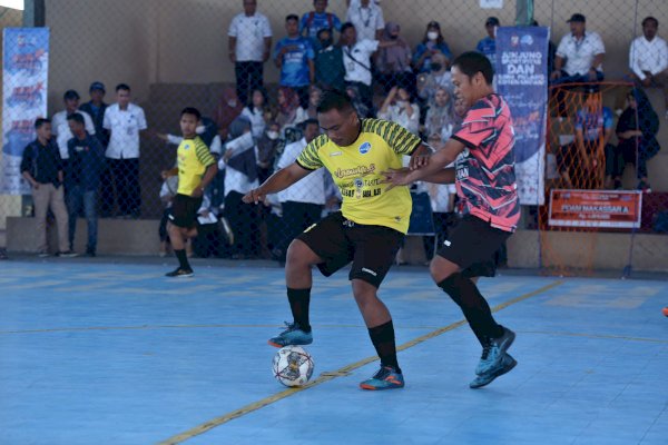 Setelah Antar SKPD, Fun Futsal HUT-98 PDAM Makassar Dilanjutkan Antar Internal