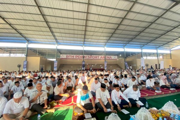 Jelang HUT Ke-98, Perumda Air Minum Kota Makassar Gelar Dzikir Akbar