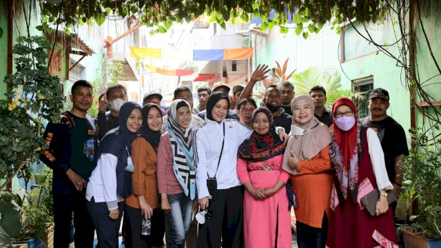 Tinjau Longwis Kuliner Bontoala, Ini Kata Fatmawati Rusdi