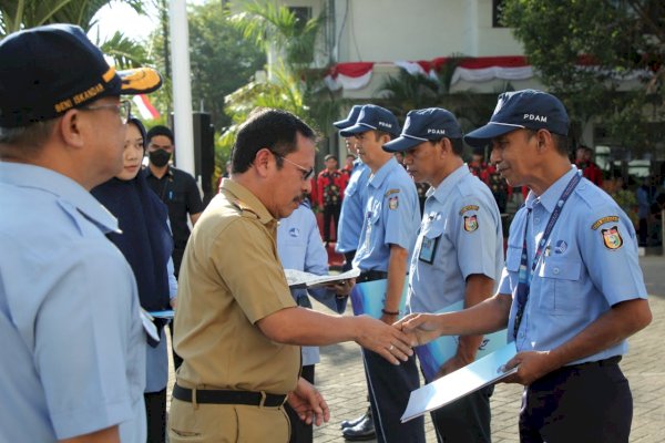 Peringatan HUT-98 Perumda Air Minum Kota Makassar, Ini Harapan Sekda Makassar