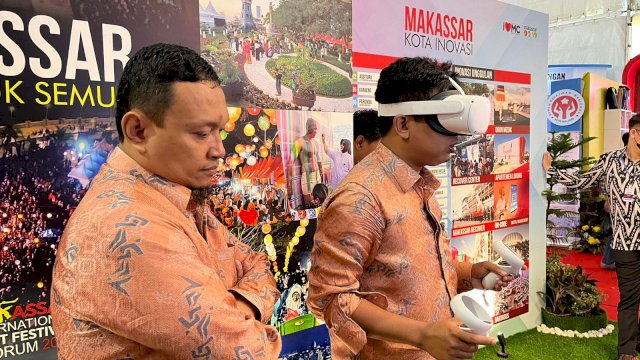 Hadir Di APEKSI Padang, Petualangan Metaverse Hanya Ada di Booth Makassar