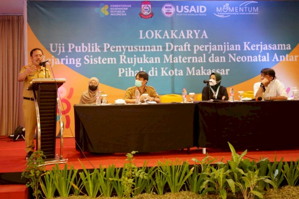 Pemkot Makassar – USAID Gelar Uji Publik Rancangan Perjanjian Kerja Sama Tekan AKI dan AKB