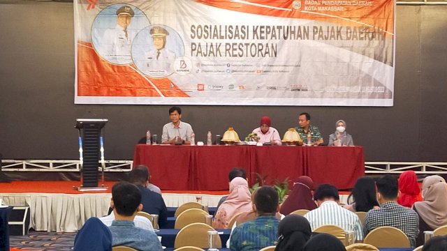 Target 230 Miliar Pajak Restoran Makassar, Terus Edukasi dan Sosialisasi