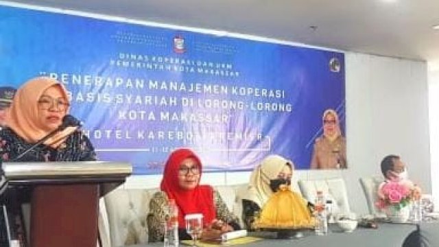 Diskop UKM Makassar Gelar Pelatihan Menajemen Koperasi Syariah