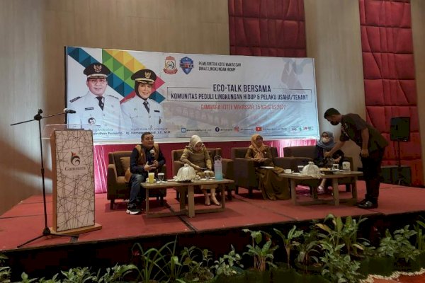 Gelar Eco-Talk, DLH Makassar Kampanyekan Pengurangan Pemakaian Plastik