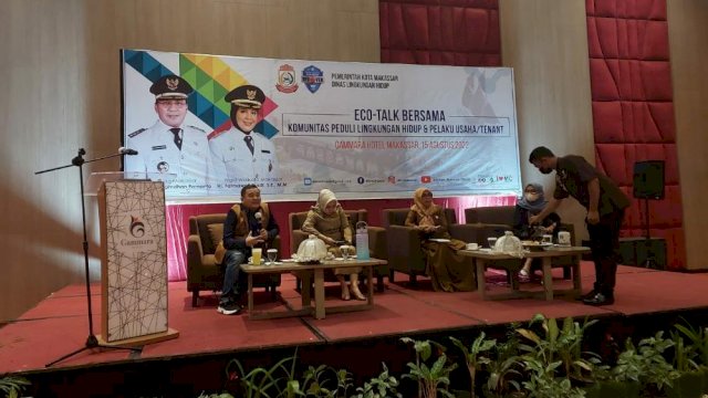 Gelar Eco-Talk, DLH Makassar Kampanyekan Pengurangan Pemakaian Plastik