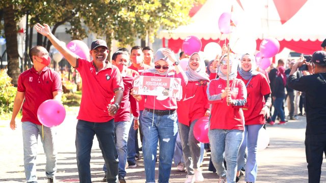 Meriahkan HUT ke-77 Kemerdekaan RI, DPRD Makassar Gelar Berbagai Perlombaan