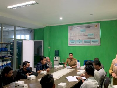 Kepala UPT PAL DPU Makassar Gelar Rapat Bahas Draft MoU dengan Mitra Swasta Jasa Penyedotan Lumpur Tinja