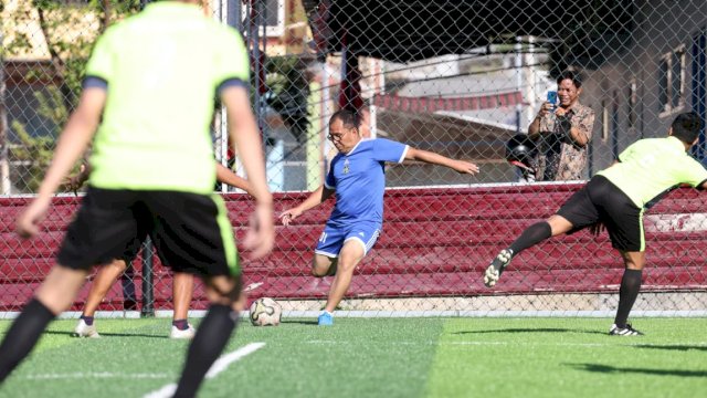 Dukung Pembinaan Sepakbola, Danny Pomanto Apresiasi Kehadiran Lapangan Pelita Kasih