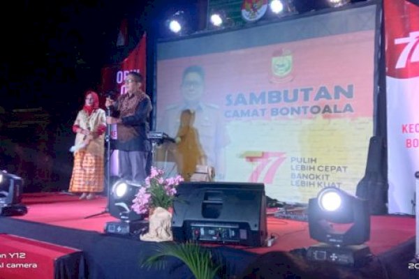 Camat Bontoala Hadiri Pesta Rakyat Kelurahan Gaddong