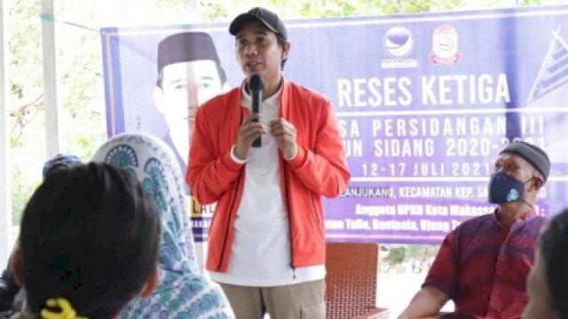 Rudianto Lallo Serap Aspirasi Warga Pulau Terluar Makassar