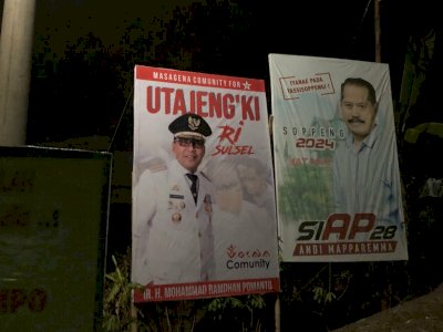 Baliho Danny Pomanto Bertebaran di Wilayah Soppeng, Siap Bertarung di Pilgub 2024?