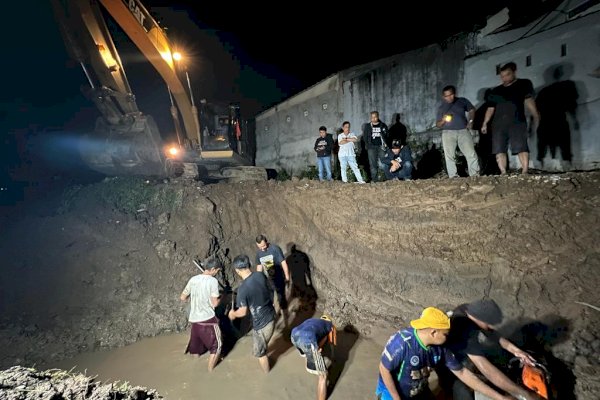 Beni Iskandar Pantau Langsung Pekerjaan Kebocoran Pipa Induk di Gowa