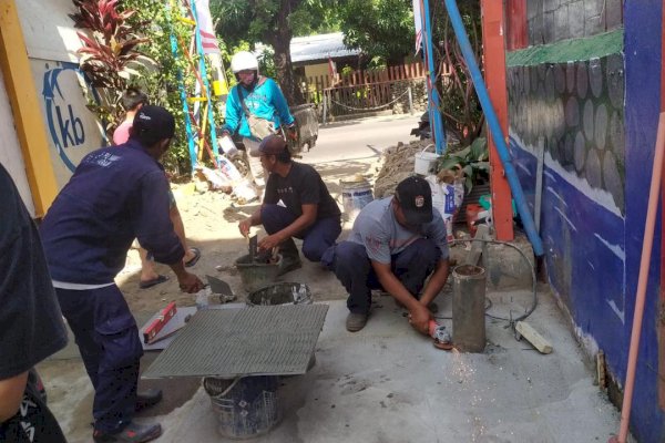 Ini Aksi DPU Makassar di Lorong Wisata