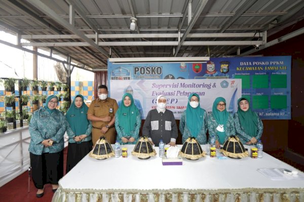 Gelar SMEP di Kecamatan Tamalate Indira Jusuf Ismail Himbau TP PKK Bina UMKM