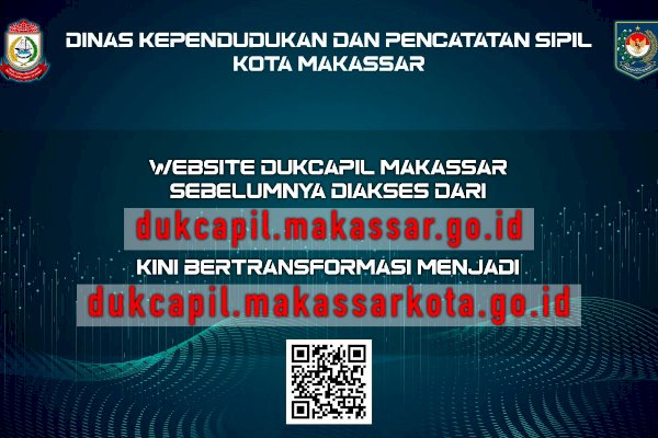 Laman Baru Layanan Adminduk Makassar Online Sudah Bisa Diakses