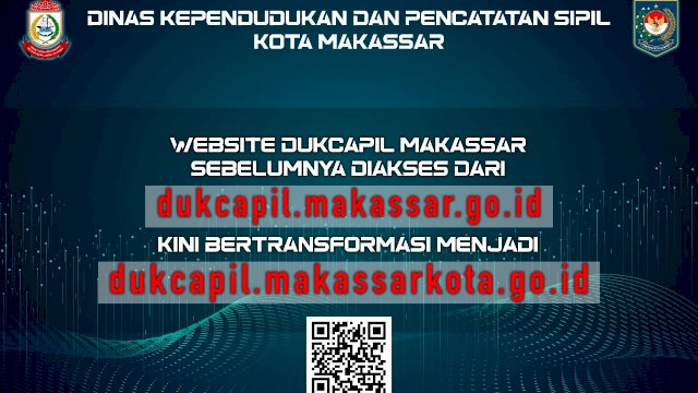 Laman Baru Layanan Adminduk Makassar Online Sudah Bisa Diakses