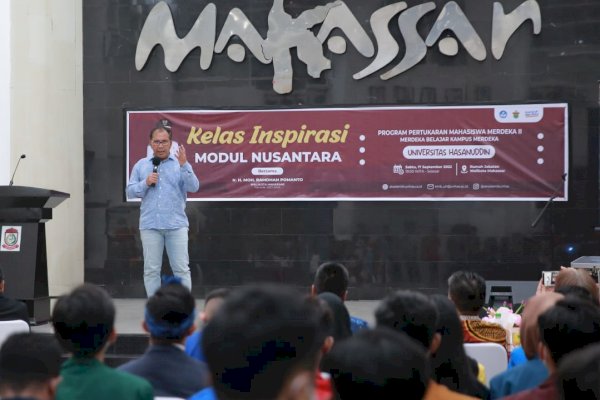 Danny Narasumber, Paparkan Makassar Dua Kali Tambah Baik Pada Kelas Inspirasi Modul Nusantara