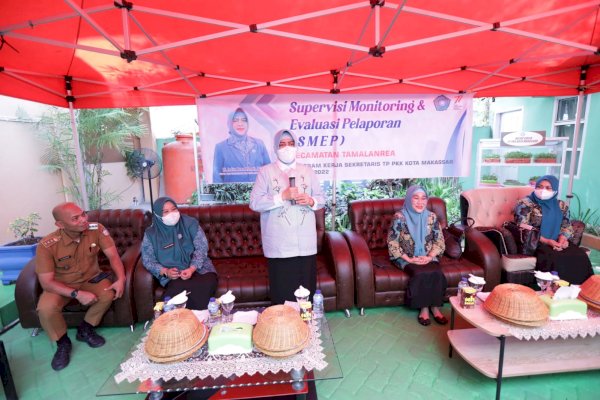 Indira Jusuf Ismail Lakukan SMEP Program Kerja TP PKK Kecamatan Tamalanrea