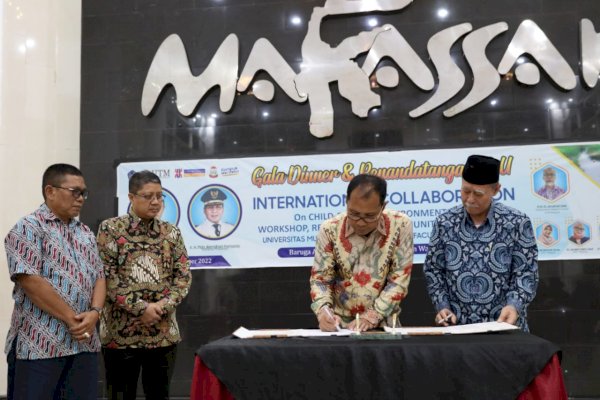 Teken MoU dengan Pemkot Makassar, Universitas Muhammadiyah Libatkan Peneliti Malaysia Bina Lorong Wisata