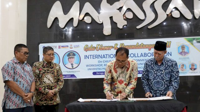 Teken MoU dengan Pemkot Makassar, Universitas Muhammadiyah Libatkan Peneliti Malaysia Bina Lorong Wisata