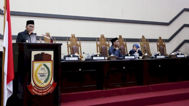 Rapat Paripurna, Wali Kota Danny Paparkan Dua Ranperda