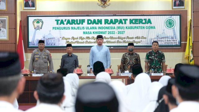 Bupati Gowa Usul Program MUI Jadi Rujukan Pembangunan Daerah di Sektor Keagamaan