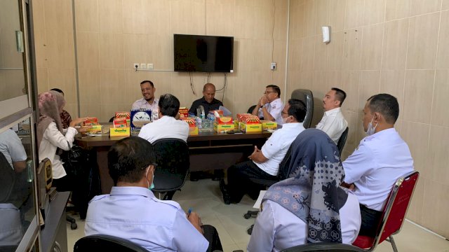 Bappeda Makassar Terima Audiensi Tim Peneliti Proyek Kereta Api SulSel