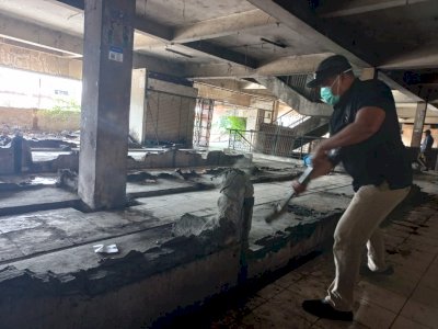 Renovasi, Perumda Pasar dan DPU Relokasi Pasar Terong