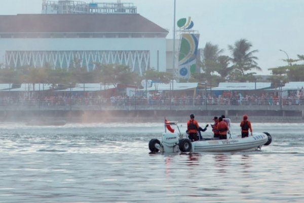 BPBD Siagakan Personil dan Perahu Karet Selama Pelaksanaan Makassar F8